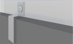 Floating safety screens